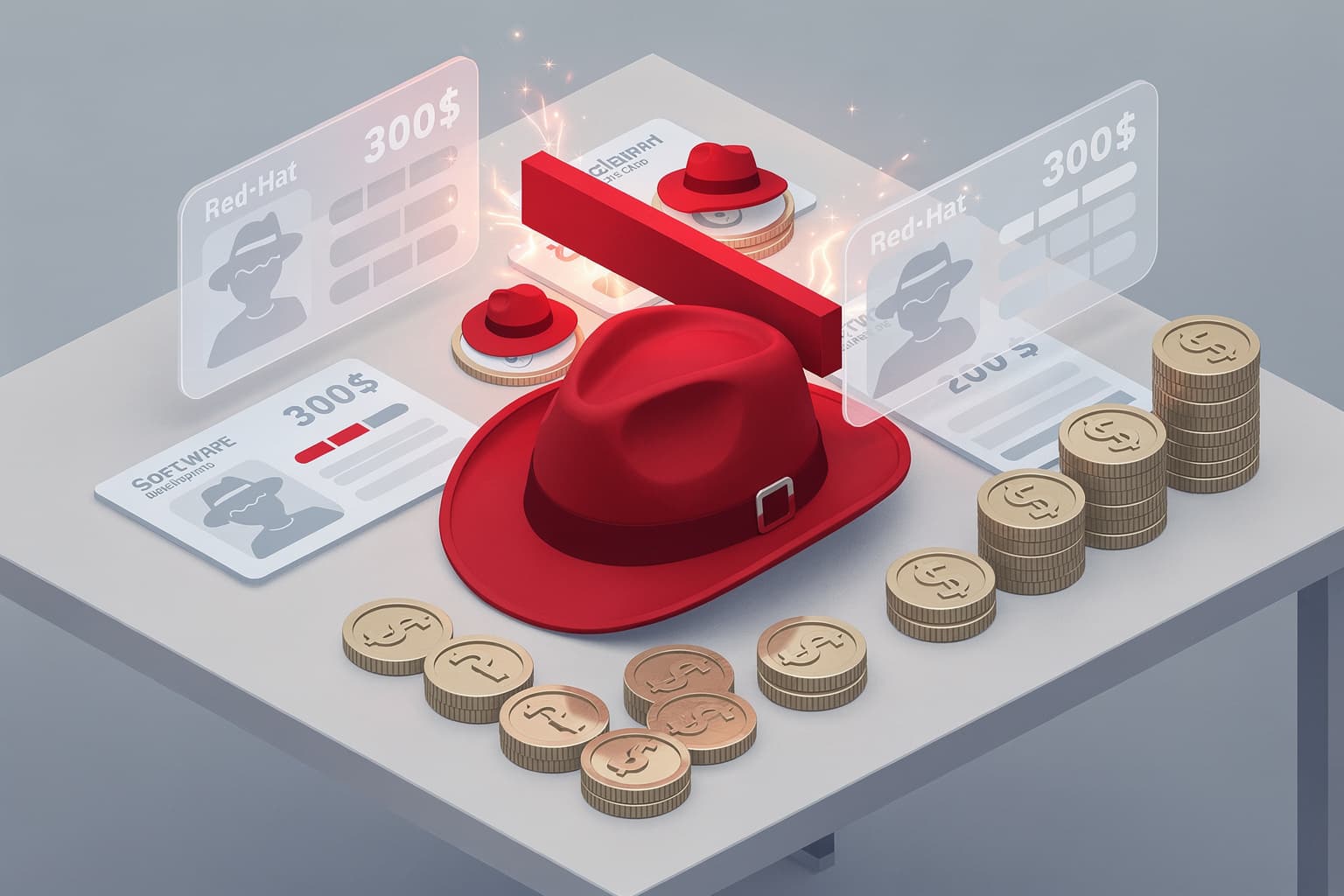 Red Hat deckelt KI-Tokenbudget auf 300 US-Dollar