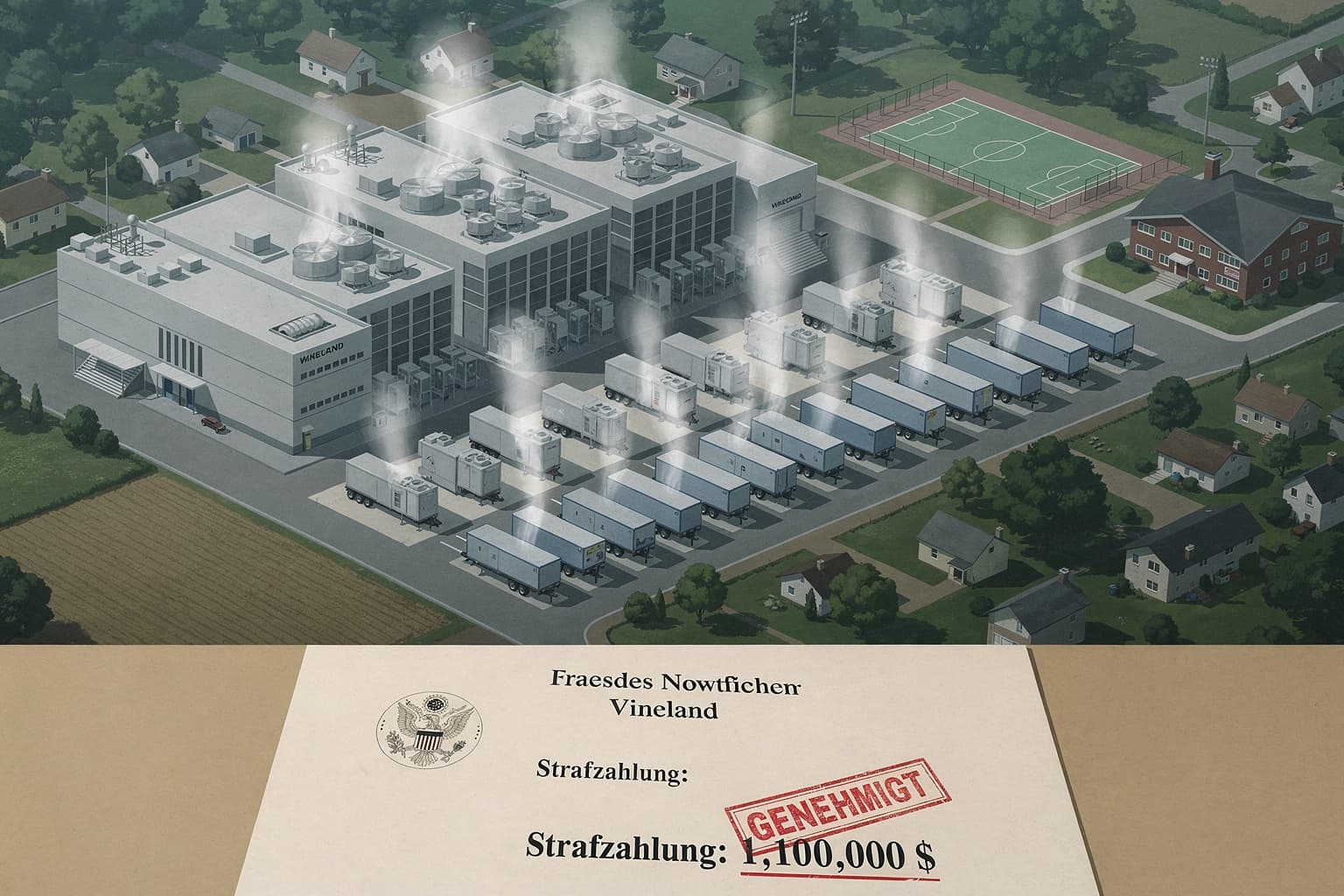 DataOne: 1,1 Mio. Dollar Strafe für Gasgeneratoren