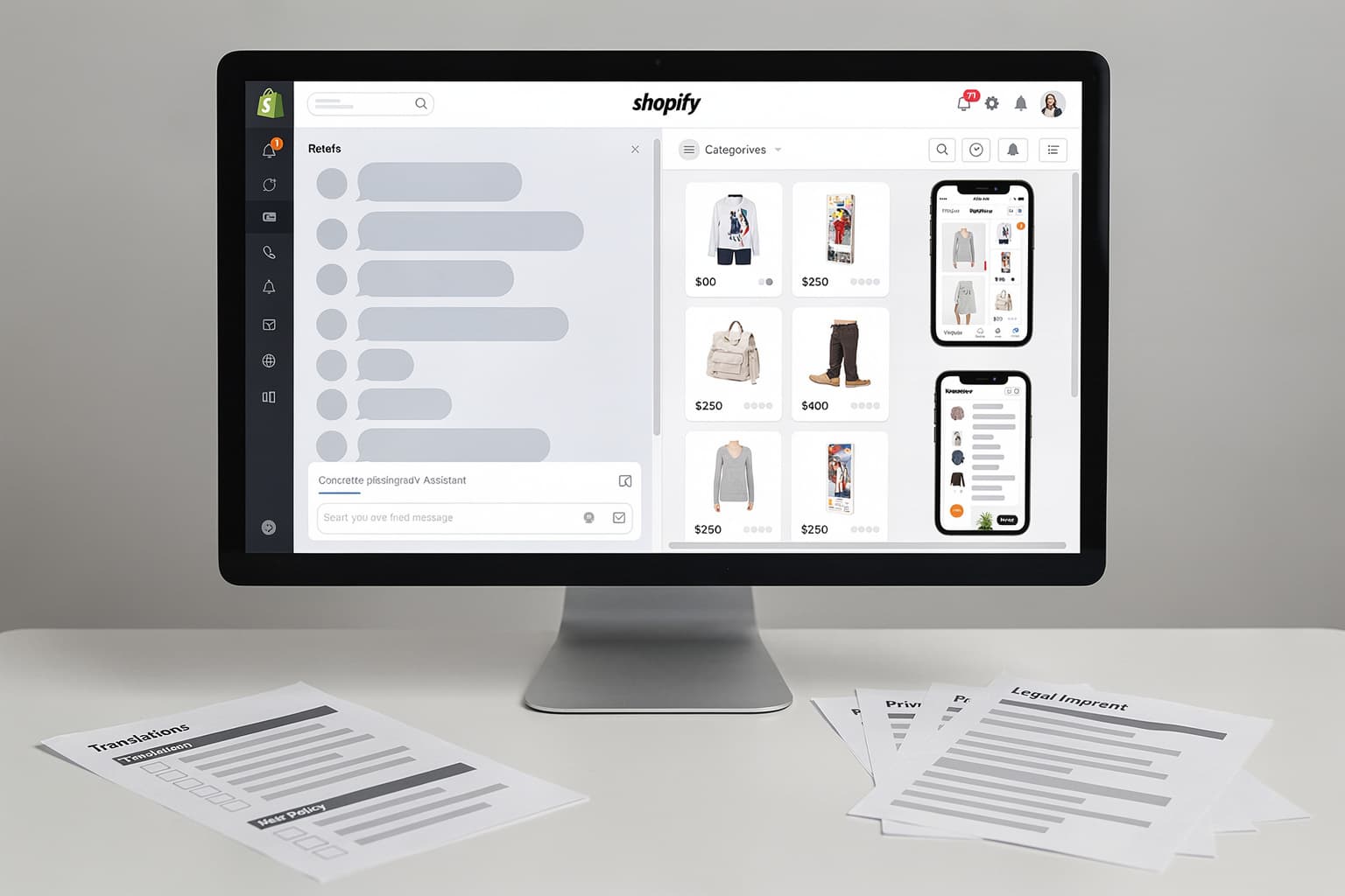 Shopify Canvas baut Onlineshops per KI-Chat