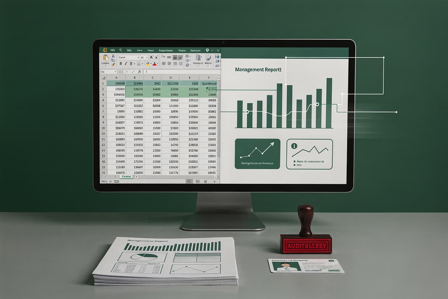 Excel Canvas erstellt Berichte per Copilot
