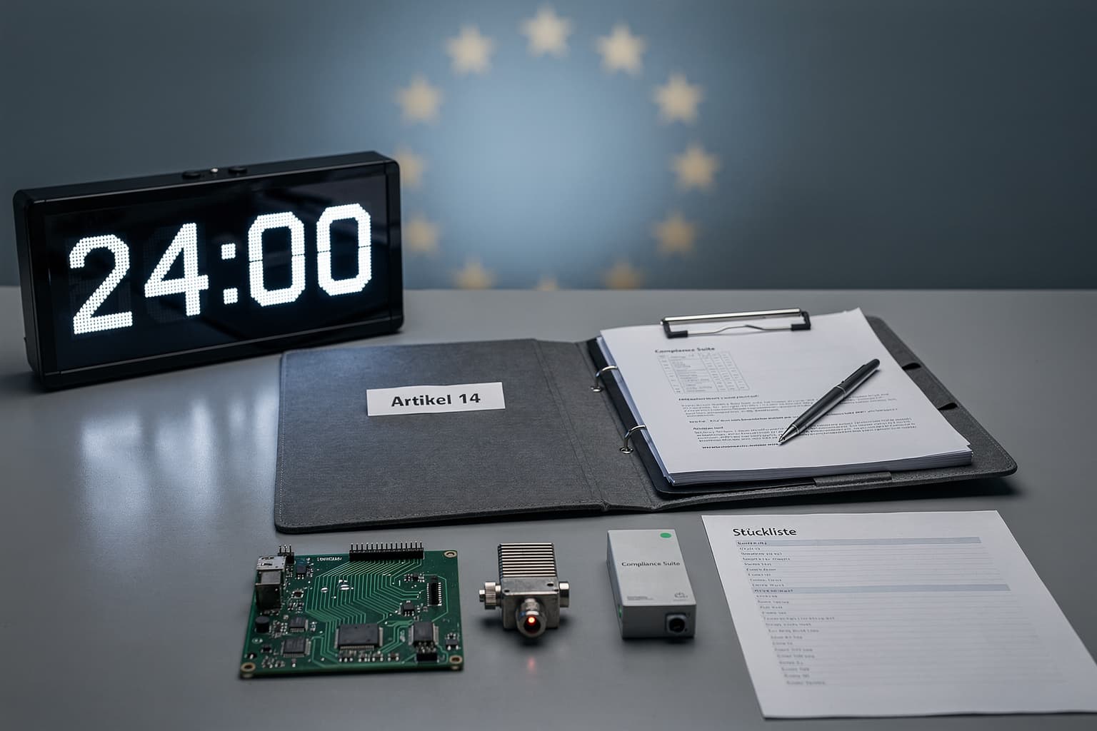 Cyber Resilience Act: 24-Stunden-Frist gilt